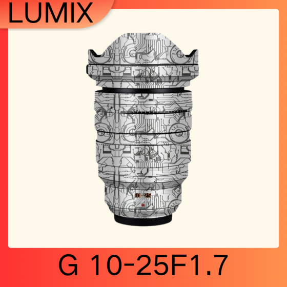 Lentes LUMIX G10-25F1.7  - Pele câmera, adesivo câmera - com alta resistência a arranhões, à prova d'água e com design elegante.